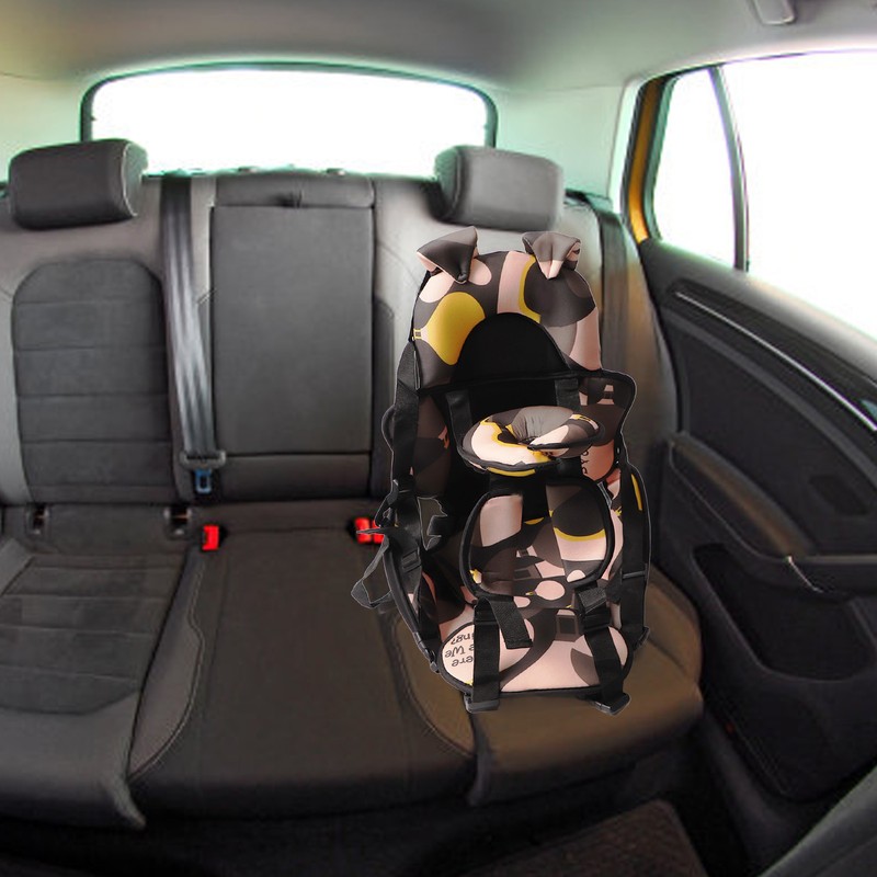 Baby Car Seat Comfortable Adjustable Impact Resistant Portable Booster Child