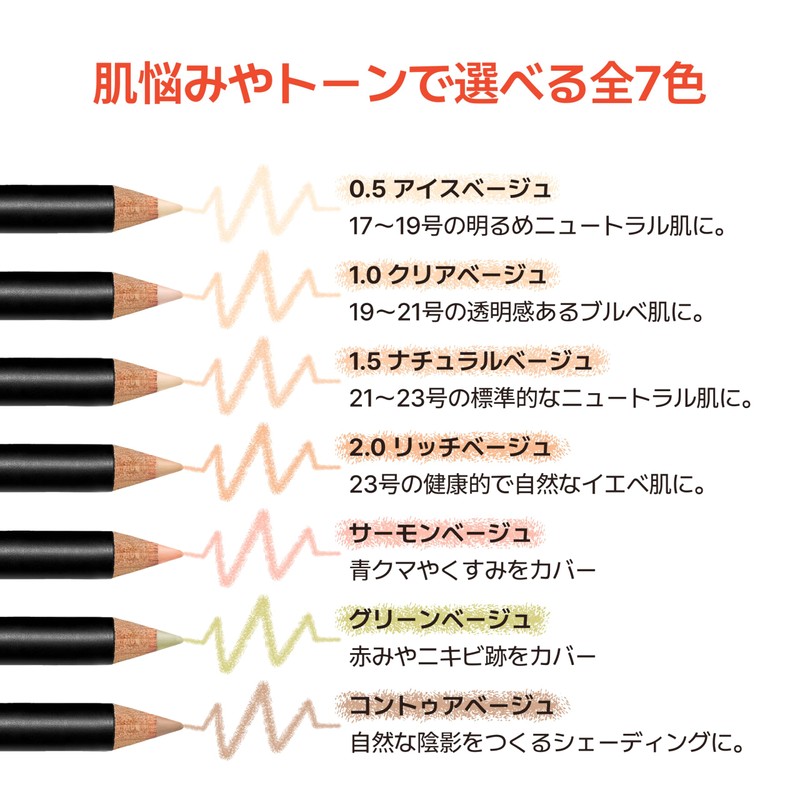 The Semimcover Perfection Concealer Pencil (#0.5 Ice Beige)
