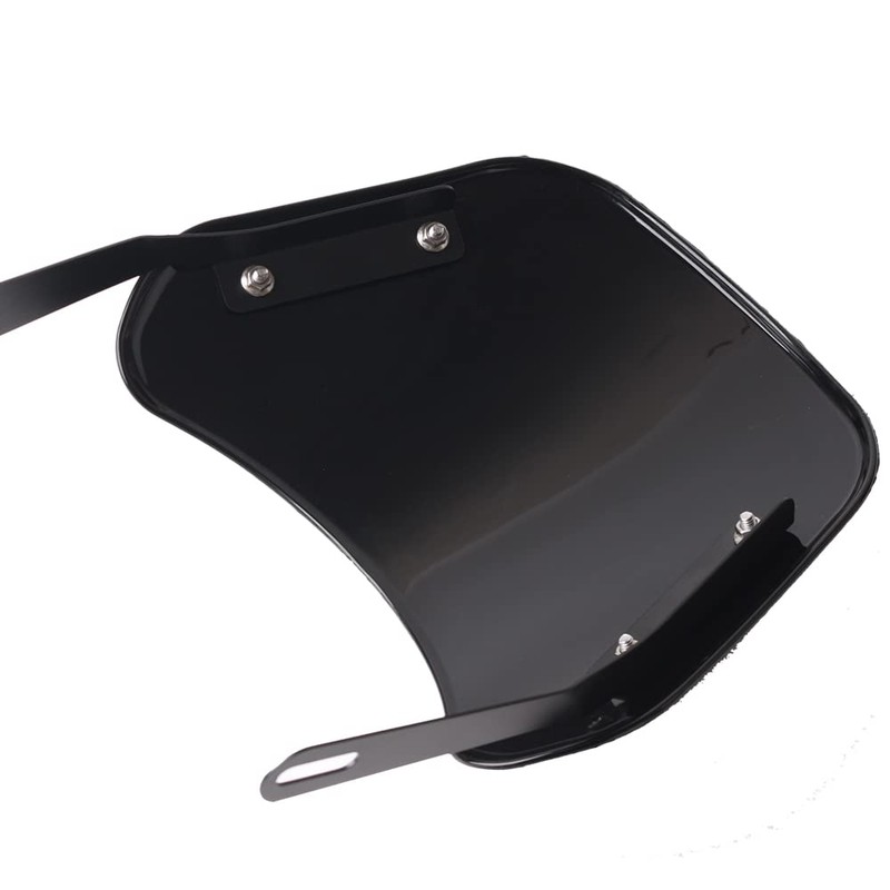 SINLIRU Motorcycle Windshield Front Fly Screen Universal Windscreen