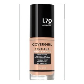 Base Líquida Covergirl Trublend Matte L70 Beige 30 Ml