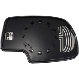 For Chevy Tahoe 2000 01 02 03 04 05 2006 Mirror Glass Driver Side | Heated | Flat | w/Backing Plate | All Cab types | Replacement For 88986362 | GM1324108