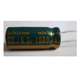 New 20PCS 1500uf 6.3v 6.3v1500uf 7 * 21mm 8X16mm 105° Radial Electrolytic Capacitor