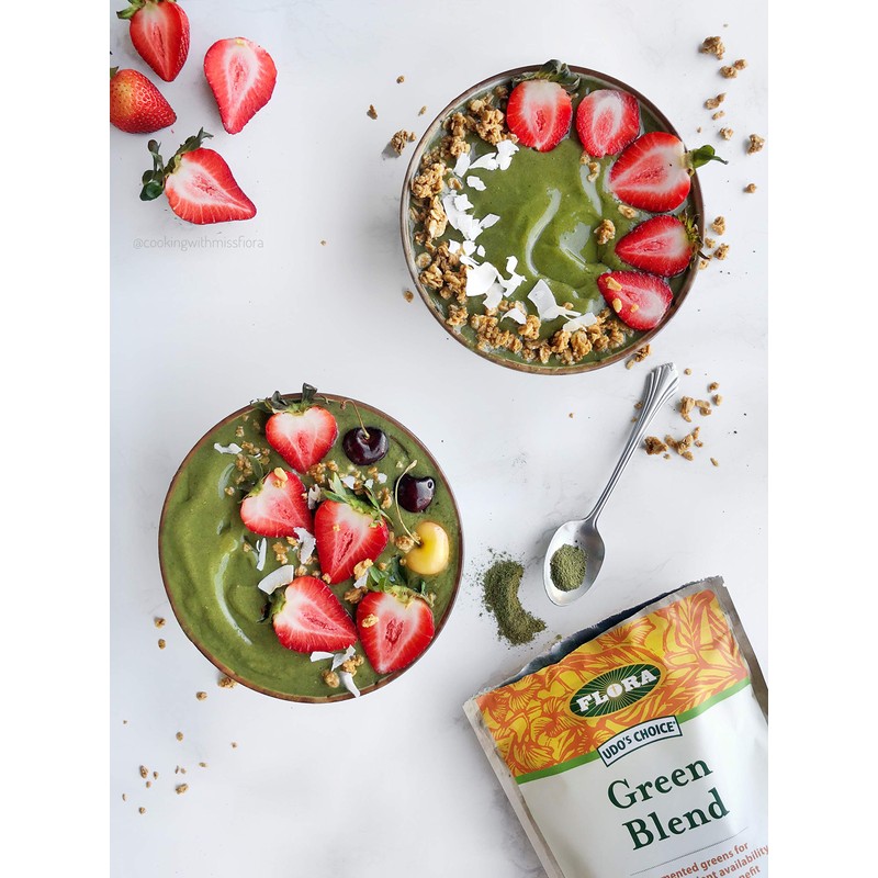 Flora - Green Blend Fermented Grasses, Whole Foods and Superfoods,