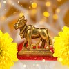 Tarini Gallery Brass Cow Pooja Murti Idol Statue God Spiritual