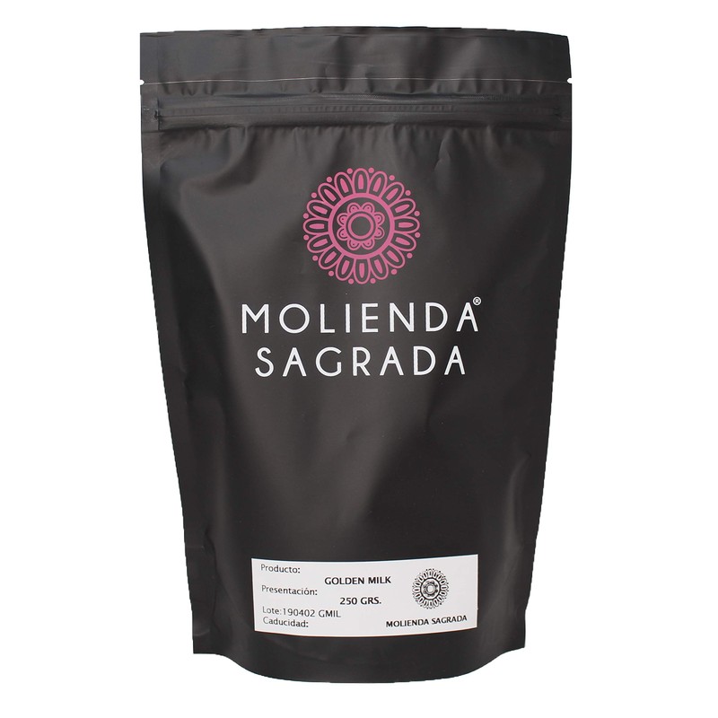 Molienda Sagrada, Golden Milk, Leche Dorada, Turmeric / Infusión Ayurvédica