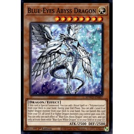 Blue-Eyes Abyss Dragon - SDWD-EN007 - Common - 1st Edition