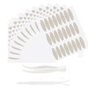 XPEX Pack of 480 Slip-On Lids Stripes, Double-Sided Eyelid Tapes,