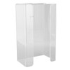 Glove Box Holder Dispenser Wall Mounted Tissue Holder Clear with