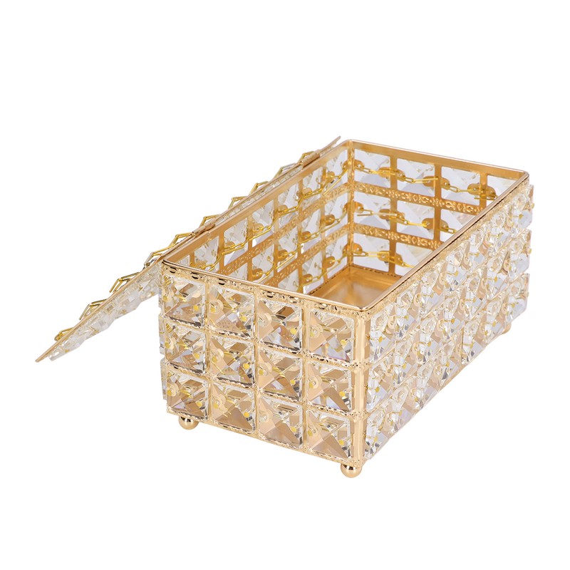 Tissue Box Holder Multifunctional Fashionable Design Exquisite Sturdy Durable Tissue