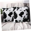 Mobestech Cow Spots Throw Pillow Covers Square Cushion Case with