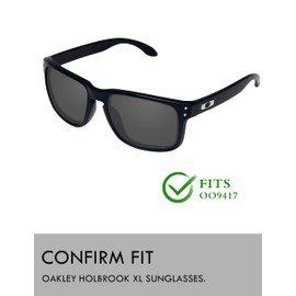 Raydi 4 Pairs Polycarbonate Replacement Lenses for Oakley Holbrook XL OO9147 Sunglasses, Polarized Lens, UV Protection