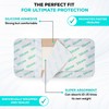 MedVanceTM Silicone - Bordered Silicone Adhesive Foam Dressing Size 4”X8”