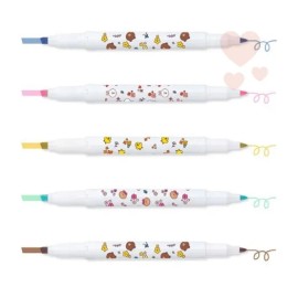 Stationery and Office Supply Pen Highlighter Set Pack 10 Pack for school, and desk organization, writing planning or paper accessory, and Desk