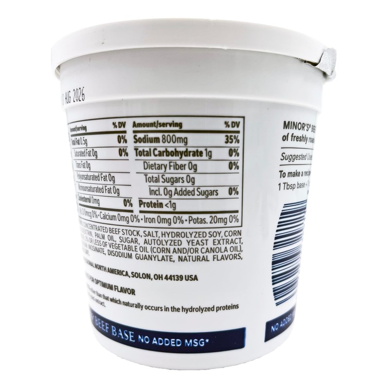 Minor's Original Formula Beef Base, 16 ounce