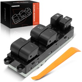 A-Premium Power Master - Interruptor de ventana compatible con Nissan Sentra 2008-2010 Sedan delantero izquierdo del conductor