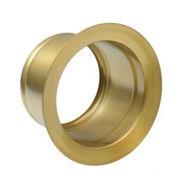 STARSTAR Kitchen Sink Flange Stopper Garbage Disposal Flange for Fit 3-1/2 Inch Standard Sink Drain Hole (Deep Flange Gold)