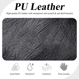 Boletochic Mini Backpack for Women Lightweight Waterproof Leather Backpack Purse Travel Fashion Backpack Design Shoulder Bag for Women, black