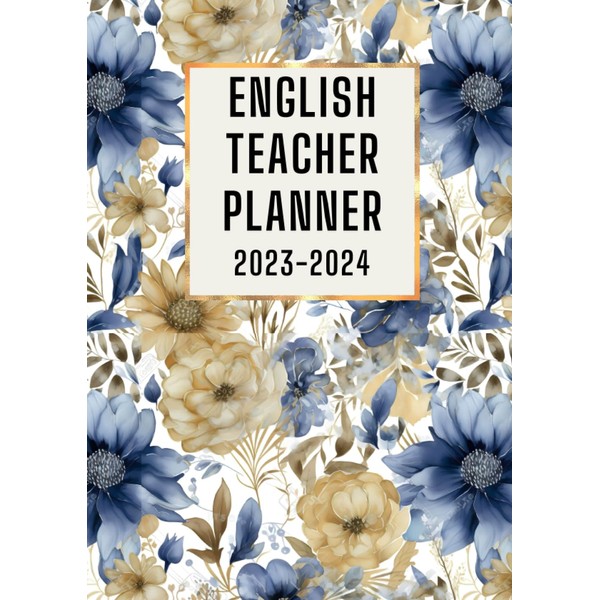 Agenda 2023-2024 English Teacher Planner: Carnet de Bord Enseignant 2023/2024