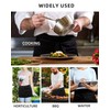 Xeoxarel 12 Pack Server Aprons with 4 Pockets, Unisex Waitress