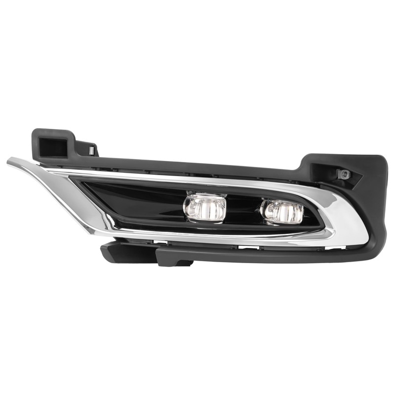 HECASA Pair LED Fog Light&Bezel&Molding Compatible with 2015-2024 Chrysler 300