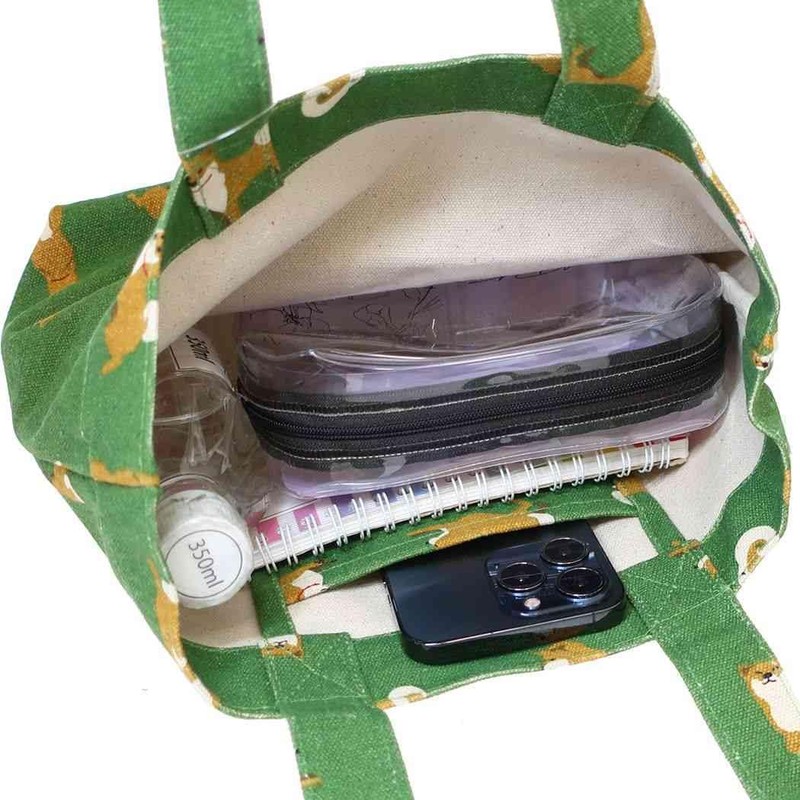 Friends Hill VW-270-138 Mini Tote Shibatazu, Green