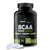 BCAA Mega Tabs 1000Mg Pure BCAAs, Vegan, Gluten Free, Lactose