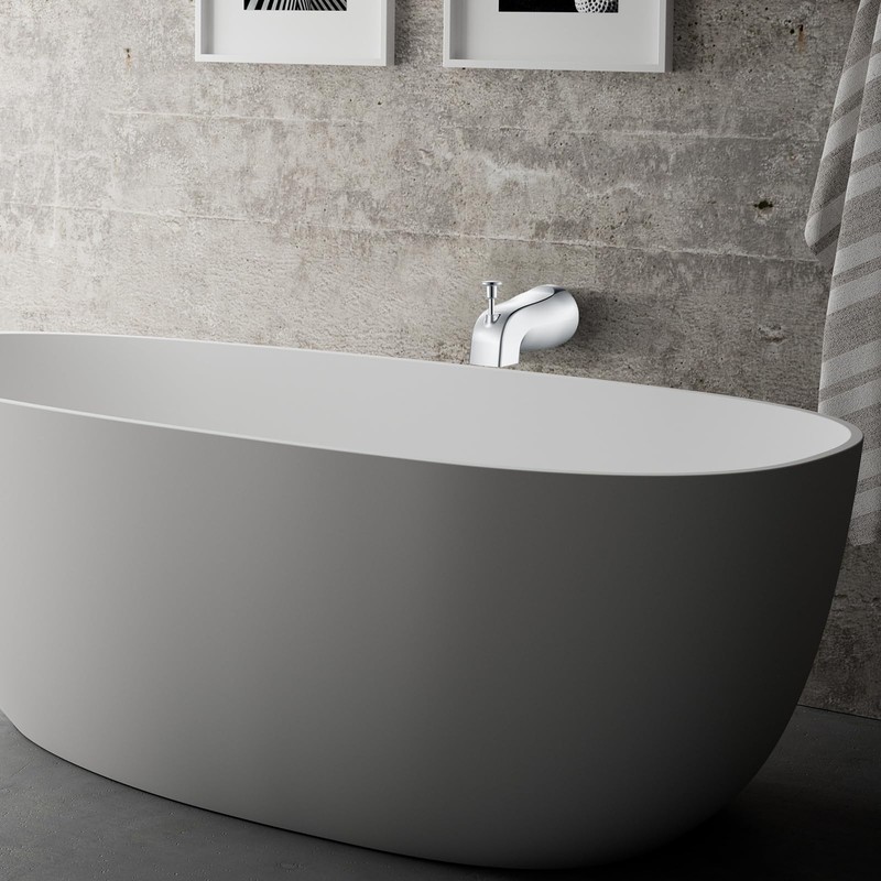 Gold Hao The Bathroom Universal Slip-On Tub Spout with Diverter