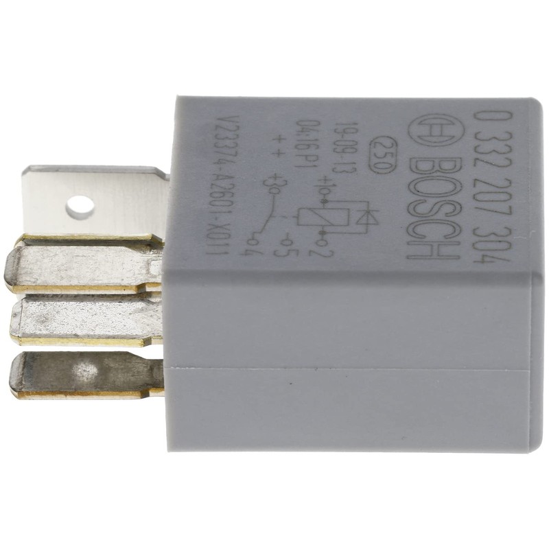 Bosch 0332207304 Micro Relay 12V 20A, IP5K4, Operating Temperature from