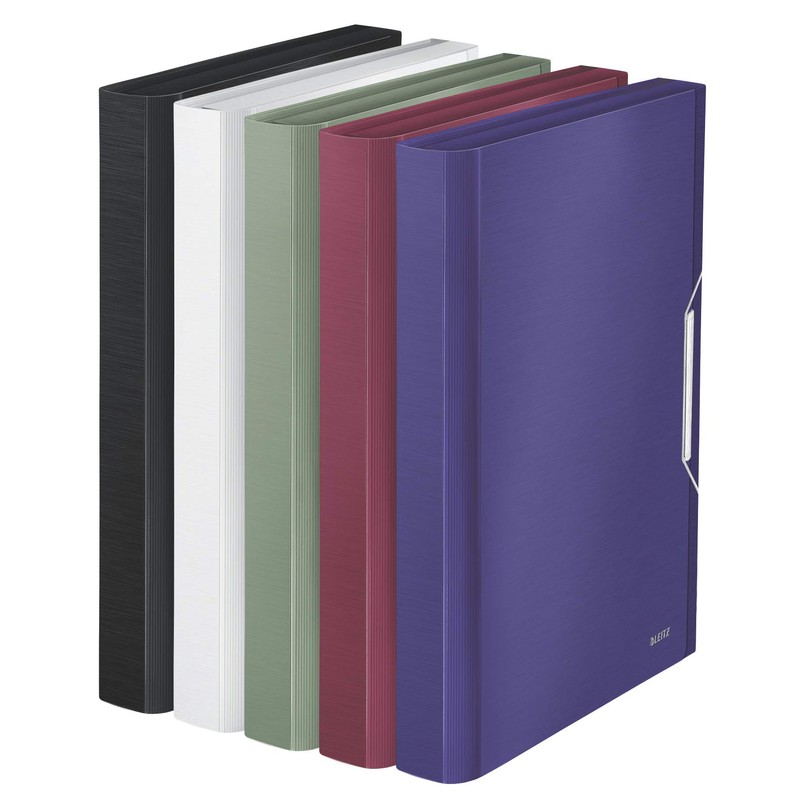 Leitz 39570094 Fächermappe Style Fächermappe Style, A4, 6 Fächer, PP,