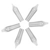 TEHAUX 60 Pcs Calligraphy Pen Nibs Replacement Set 6 Sizes