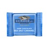 Ghirardelli Dark & Sea Salt Caramel Chocolate Squares, 0.53 Ounce,