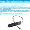 MTDELE 10Pcs Capacitive Soil Moisture Sensor Module 3.3V Compatible with