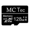 MCTec Memory Card, 128GB, A1 V30 XC, High Speed, Video,