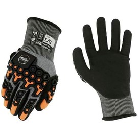 MOLLIFII Knit Gloves, A7 Cut Level, 18 ga, Gray, 7, Mfr: S5EP-03-007-A