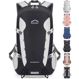 BAGPARKK Hiking Backpack,Large 35L Travel Backpacks for Men Women,Water Resistant Ultra Lightweight Foldable Packable Camping Daypack for Outdoor Sports