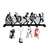 Natrlart Marching Band Wall Hooks with Stick Figure Design -