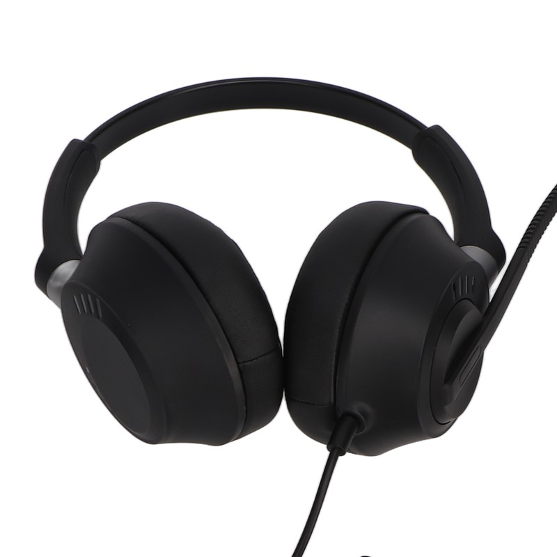 Binaural Customer Service Headset ENC Noise Reduction 3.5mm Communication Headset