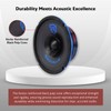 Rockville RM64SP Mid-Range Car Speaker, 6.5”, 120W, 4 Ohm, Dual