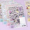 Sanrio Index L Holder 5-Pack File Elsa File Kuromi /
