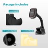 APPS2Car Magnetic Phone Holder for Car, Dashboard Windshield Phone Holder