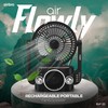 Airbro Rechargeable Camping Fan with Bluetooth Speaker & Radio –