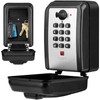BTNEEU Key Safe with Number Code, Outdoor Key Safe, Wall