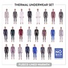 Rocky Thermal Underwear For Men (Thermal Long Johns Set) Shirt
