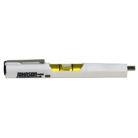 Johnson Level & Tool 500 Pocket Level w/Magnetic Pickup, Silver, 1 Level