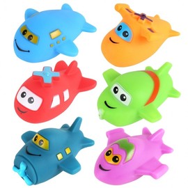 Baby Airplane Transportation Bath Toys for Water Play (a44) 6 Sky Blue Airplane 50ea