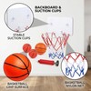 6Pcs Mini Basketball Hoop, with Pump and 4Pcs Mini Basketballs,