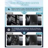 CDEFG 2Pcs Matte Anti Glare for 2025 2026 2027 GMC