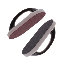 Baluue Sponge Brush Handle Set 2 Pieces Descaling Sponge Pad Brush for Kitchen Bathroom Oven Cleaning Australian Random Color