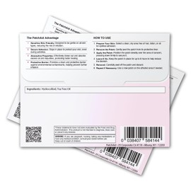 Hydrocolloid Fast-Acting Pimple Spot Treatment Heart-Shaped Patch with Tea Tree Oil by PatchAid (72 Count)