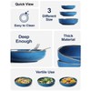 LE TAUCI Pasta Bowls 45 Ounce, Ceramic Salad Bowl, Large
